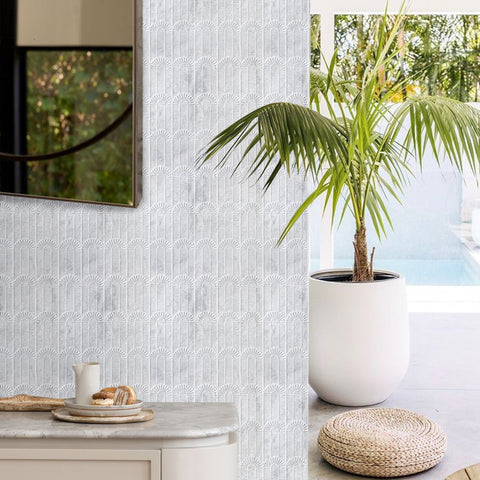 CARVING CARRARA WHITE 01